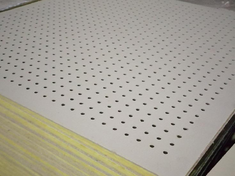 玻璃絲綿穿孔吸音板